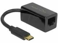 DELOCK 65904 - Adapter USB 3.0 Type-C™>1x LAN RJ45 kompakt schwarz