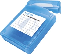 LOGILINK UA0133 - Festplatten Schutz-Box f&uuml;r 1x 3.5'' blau
