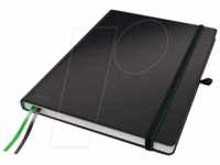 LEITZ 44720095 - Leitz Notizbuch A4 liniert, fester Einband, schwarz
