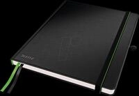 LEITZ 44740095 - Notizbuch, liniert (B5), fester Einband, schwarz