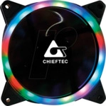CFT AF-12RGB - Chieftec RGB Geh&auml;usel&uuml;fter, 120x120x25 mm