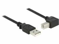 DELOCK 84809 - USB 2.0 Kabel, A Stecker auf B Stecker, 0,5 m