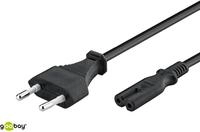 GOOBAY 95039 - Anschlusskabel Eurostecker, 5 m, Schwarz