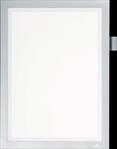 DURABLE 499323 - Info-Rahmen, A4, selbstklebend, offen, silber