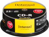 CD 8025 INT - Intenso CD-R 700MB/80min, 25-er CakeBox