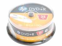 HP DRE00025 - DVD+R 4.7GB/120Min, 25-er Cakebox