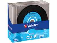 VERBATIM 43426 - CD-R AZO, Data Vinyl, 700 MB, 52x, 10er Pack Slim Case