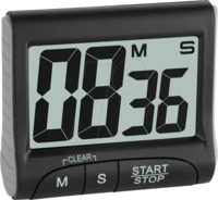 TFA 38202101 - Elektronischer Timer und Stoppuhr, schwarz