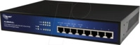 ALLNET ALL8804P+ - Switch, 8-Port, Gigabit Ethernet, PoE+