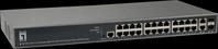 LEVELONE GEP2682 - Switch, 26-Port, Gigabit Ethernet, 24x PoE, 2x SFP/RJ45