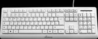 MR OS110 - Tastatur, USB, wei&szlig;