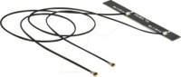 DELOCK 89571 - WLAN Antenne, 2x MHF IV (I-PEX), MXHP32 (HSC) kompatibel