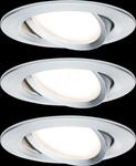 PLM 93903 - Einbauleuchte Nova Plus Coin, 6 W, 2700 K, 50&deg;, rund, 3er Set