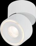 PLM 93373 - Aufbauleuchte Spircle, 8 W, 530 lm, 3000 K, wei&szlig; matt