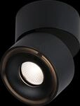 PLM 93371 - Aufbauleuchte Spircle, 8 W, 530 lm, 3000 K, schwarz matt
