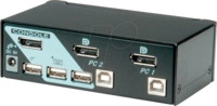 RL 14013327 - 2-Port USB DisplayPort KVM Switch
