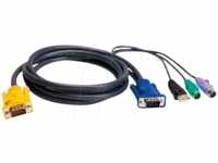 ATEN 2L-5302UP - KVM Kabel, VGA, PS/2, USB, 1,8 m