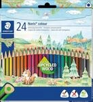 STAEDTLER 187C24 - Buntstift, 3 mm, Dreikantform, 24 Farben