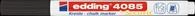 EDDING 4085SW - Kreidemarker, 1 mm - 2 mm, schwarz