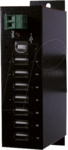 EXSYS EX-1177HMV - USB 2.0 7-Port Metall Hub verschraubbare Anschl.