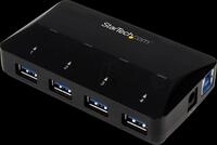 ST ST53004U1C - USB 3.0, 5 Port Hub, 5x USB-A, schwarz