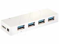 EFB EB3101 - USB 3.0 4-Port Hub, weiß