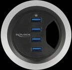DELOCK 62868 - USB 3.0 Desk HUB 4-Port, 60/80mm