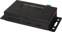 LOGILINK UA0316 - USB 3.1 4 Port Industrie-Hub, 15kV ESD