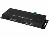 LOGILINK UA0319 - USB 3.1 7 Port Industrie-Hub, 15kV EDS
