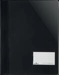 DURABLE 269001 - Schnellhefter, A4, Beschriftungsfenster, 90x57 mm, schwarz
