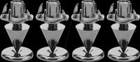 MON SPS-10/SC - LS-Spike-Set (4er), 16 mm, chrom