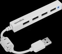 SL-140000-WE - USB Hub 2.0, 4-Port, wei&szlig;