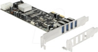 DELOCK 89365 - USB-Controller 3.0, 4-Port QUAD Channel, PCIe
