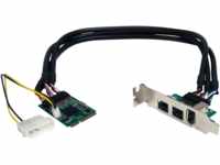 ST MPEX1394B3 - PCIe-Karte 3 Port 1394a, 1394b Firewire