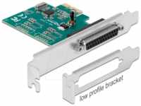 DELOCK 90412 - 1 Port DB25, parallel, PCIe Karte