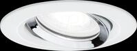 PLM 93673 - Einbauleuchte Nova Plus, GU10, 6 W, 4000 K, 30&deg;, rund, wei&szlig;/chro