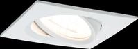 PLM 93435 - Einbauleuchte Nova, GU10, 6,5 W, 2700 K, 50&deg;, eckig, wei&szlig;