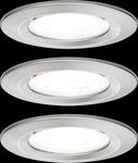 PLM 92979 - Einbauleuchte Nova, 6,5 W, 4000 K, starr, rund, 3er Set