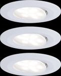PLM 99927 - Einbauleuchte Calla, 6W, 4000 K, 30&deg;, rund, wei&szlig;, 3er Set