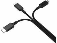 HYDRA PRO SW - Ladekabel, USB -> micro USB, Lightning & USB Type C, schwarz