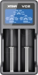 XTAR VC2 - Micro USB Ladeger&auml;t, Li-Ion, 2 slot, LCD Display