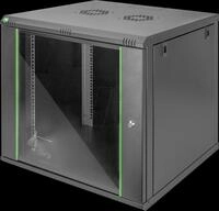 DIGI 1909U66ECSW - 19'' Wandgeh&auml;use, 9HE, 600mm Tiefe, schwarz