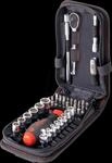 WIHA 44684 - Steckschl&uuml;sselsatz, Funktionstasche, 1/4", Bit-Set, 40-teilig