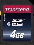 TS4GSDHC10 - SDHC-Speicherkarte 4GB, Class 10 (Premium)