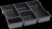 BOXX 6000002303 - Kleinteileeinsatz, 5 Mulden, f&uuml;r L-BOXX 102