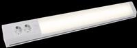 HEIT 28146 - LED Unterbauleuchte BONN 15W 762mm, ww, 2 Steckdosen