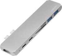 LOGILINK UA0302 - Dockingstation/PortReplicator, USB 3.2 2x2 Type C