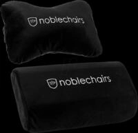 NBL-SP-PST-003 - noblechairs Kissenset Schwarz/Wei&szlig;