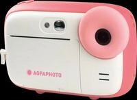 AGFA ARKICPK - Kinder-Sofortbild-/Digitalkamera, s/w, pink
