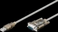 USB2 SERIELL - USB 2.0 Konverter, A Stecker auf RS-232, 1,5 m